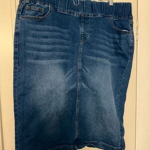 BeGirl Midi Denim Skirt